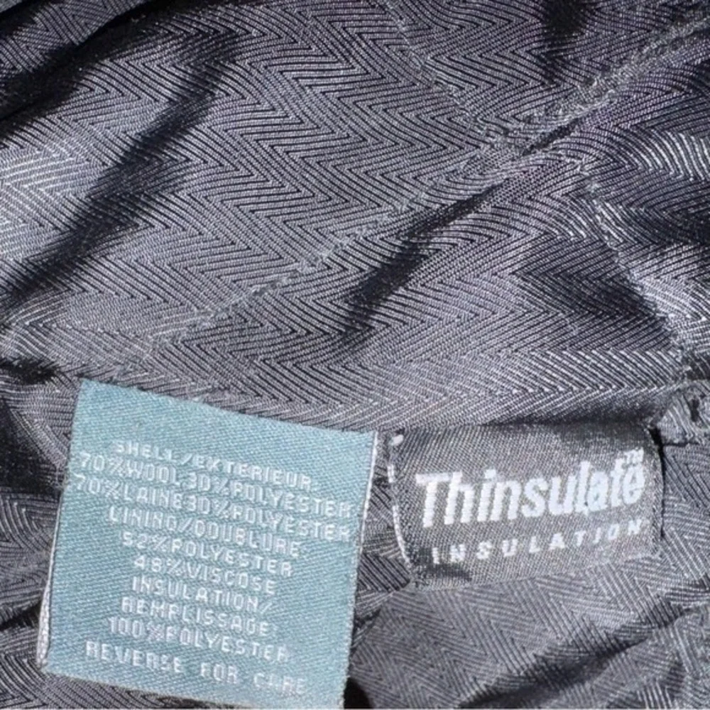 I. Spiewak & Sons Peacoat Wool Grey Thinsulate Men's Size Large Stadium